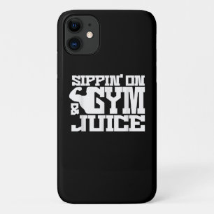 Sippin On Gym - Juice - Mens Workout Shirts Funny Case-Mate iPhone Hülle