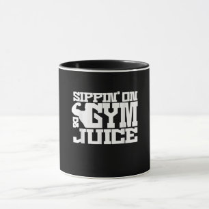 Sippin on Gym Juice - Mens Workout Shirts Funny Tasse