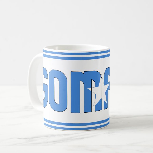 "Sippin' with Somalia" Patriotic Kaffeetasse (Vorderseite Links)