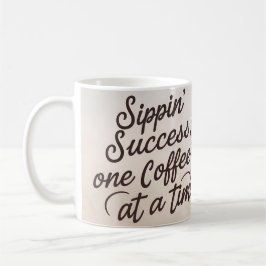 Sippin's Erfolg Wasserfarbenkaffee Kaffeetasse