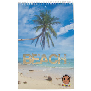 Siquijor Beach Desktop Kalender
