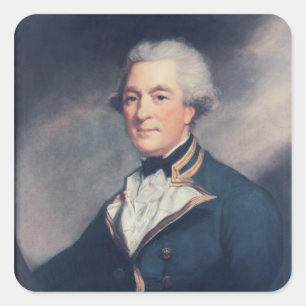 Sir Andrew Hamond, BT Quadratischer Aufkleber