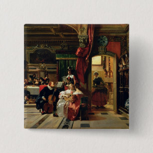 Sir Anthony van Dyck in London, 1837 Button