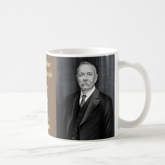 Sir Arthur Conan Doyle Kaffeetasse (Rechts)