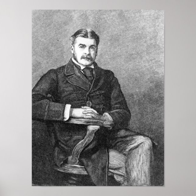 Sir Arthur Sullivan, Gravur von C. Carter Poster (Vorne)