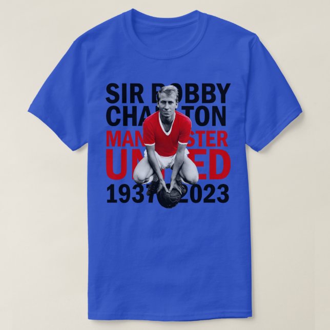 Sir Bobby Charlton United T-Shirt (Design vorne)
