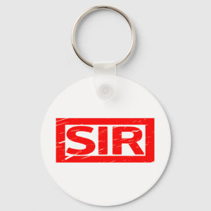 Sir Briefmarke Schlüsselanhänger
