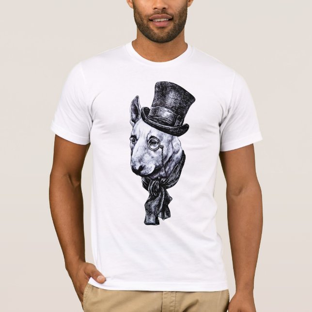 Sir Bullterrier T-Shirt (Vorderseite)