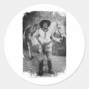 Sir Cave Runder Aufkleber