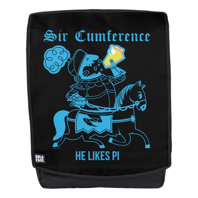 Sir Cumference… Rucksack (Vorderseite)