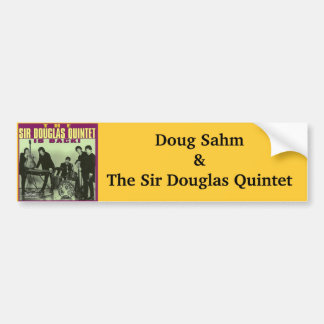 Sir Douglas Quintet Autoaufkleber