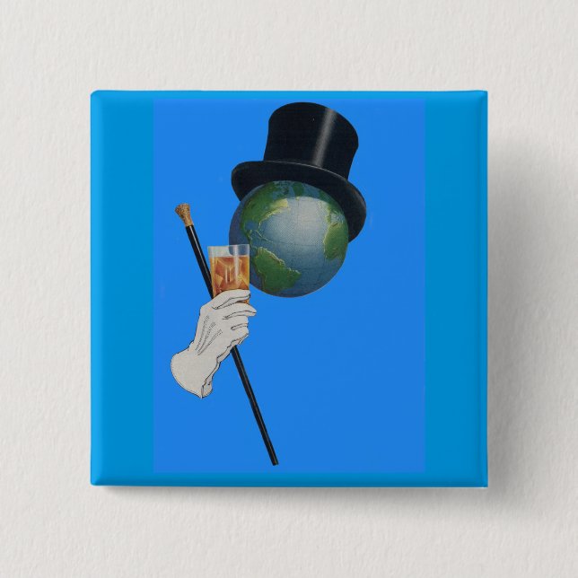 Sir Earth hat einen Cocktail Button (Vorderseite)