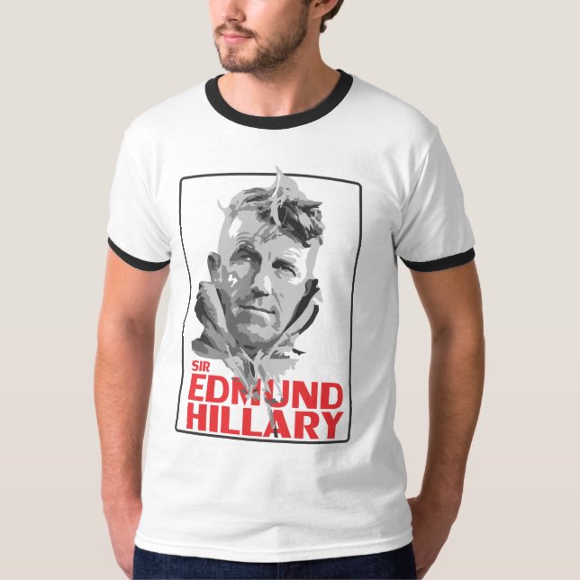 Sir Edmund Hillary T-Shirt (Vorderseite)