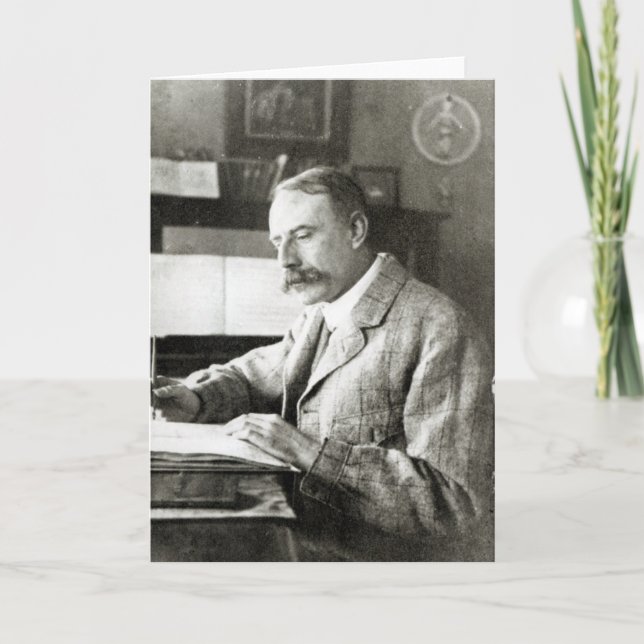 Sir Edward Elgar Karte (Vorderseite)