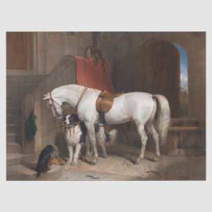 Sir Edwin Henry Landseer Favoriten, der Propert Seidenpapier
