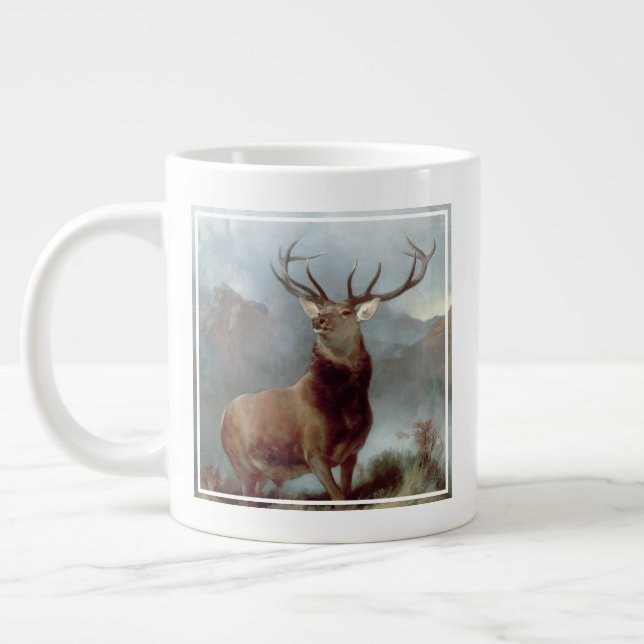 Sir Edwin Landseer | Monarch of the Glen, 1851 Jumbo-Tasse (Links)