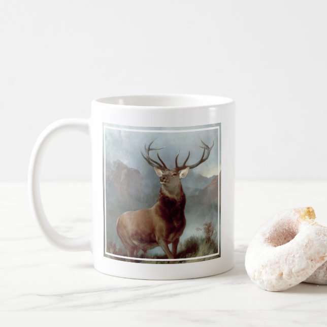 Sir Edwin Landseer | Monarch of the Glen, 1851 Kaffeetasse (Mit Donut)