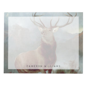 Sir Edwin Landseer   Monarch of the Glen, 1851 Notizblock