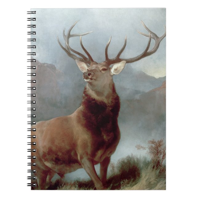 Sir Edwin Landseer | Monarch of the Glen, 1851 Notizblock (Vorderseite)