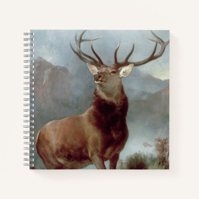 Sir Edwin Landseer | Monarch of the Glen, 1851 Notizbuch (Vorderseite)