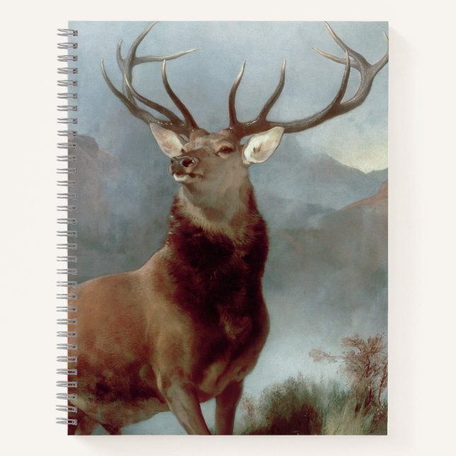 Sir Edwin Landseer | Monarch of the Glen, 1851 Notizbuch (Vorderseite)