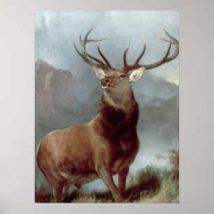 Sir Edwin Landseer   Monarch of the Glen, 1851 Poster