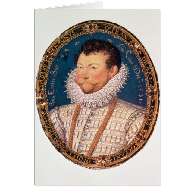 Sir Francis Drake, 1581 (Vorne)
