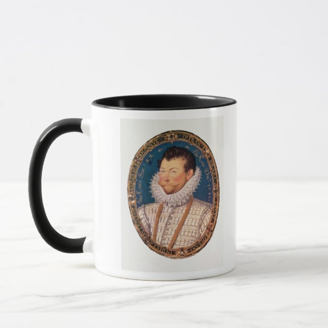 Sir Francis Drake, 1581 Tasse (Links)