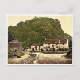 Sir Francis Drakes Haus nahe Severn Bridge, Gatc Postkarte
