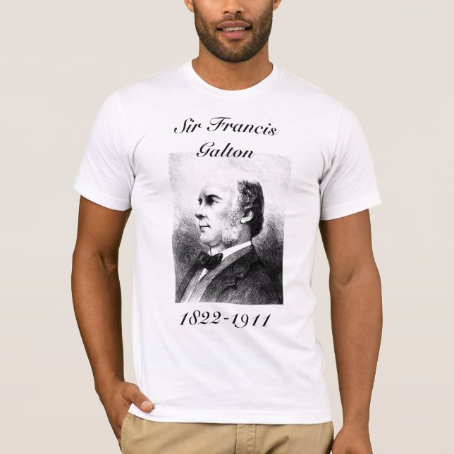 Sir Francis Galton #1 T-Shirt (Vorderseite)