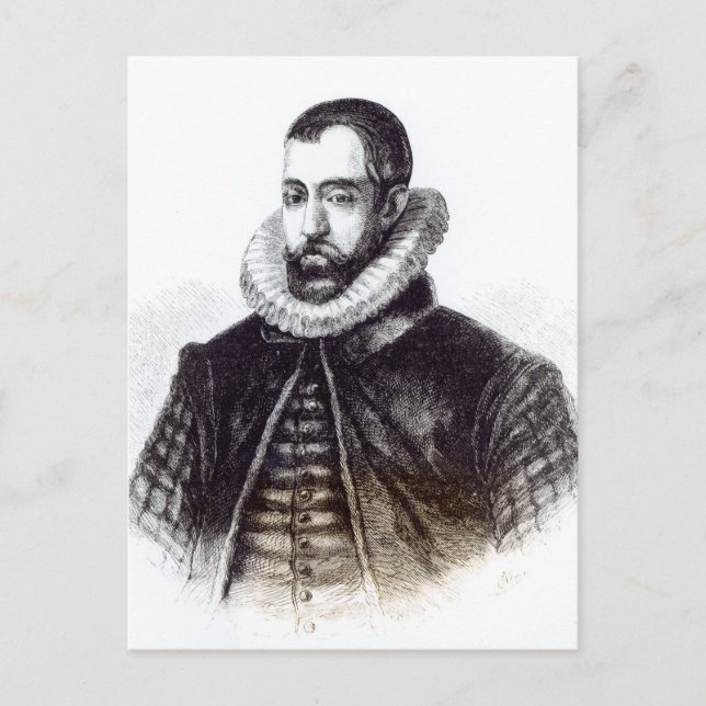Sir Francis Walsingham Postkarte (Vorderseite)