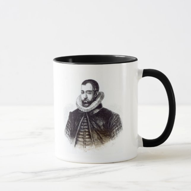 Sir Francis Walsingham Tasse (Rechts)