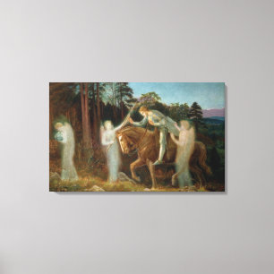 Sir Galahad, c.1894 (Öl auf Leinwand) Leinwanddruck