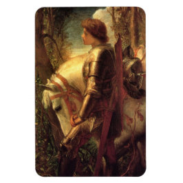 Sir Galahad (von George Frederick Watts) Magnet