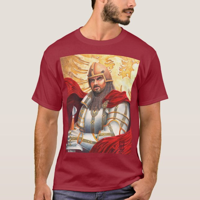 Sir Gawain von Camelot T-Shirt (Vorderseite)
