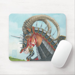 Sir Gawains Kriegsross Gringolet Mousepad