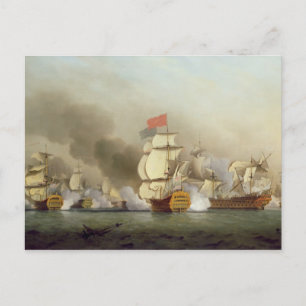 Sir George Anson's (1697-1762) Victor Postkarte