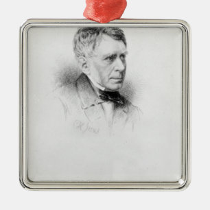 Sir George Biddell Airy, graviert von C.H. Jeens Ornament Aus Metall