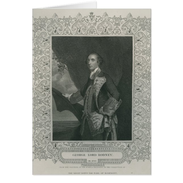Sir George Brydges Rodney (Vorne)