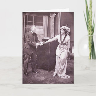 Sir Gerald du Maurier u. Fräulein Ellis Jeffreys Karte