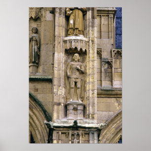 Sir Henry 'Hotspur Percy, an der Westfassade Poster