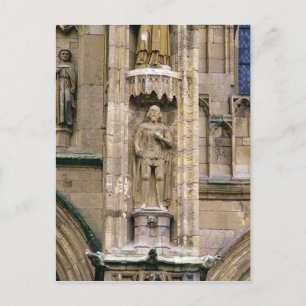 Sir Henry 'Hotspur Percy, an der Westfassade Postkarte