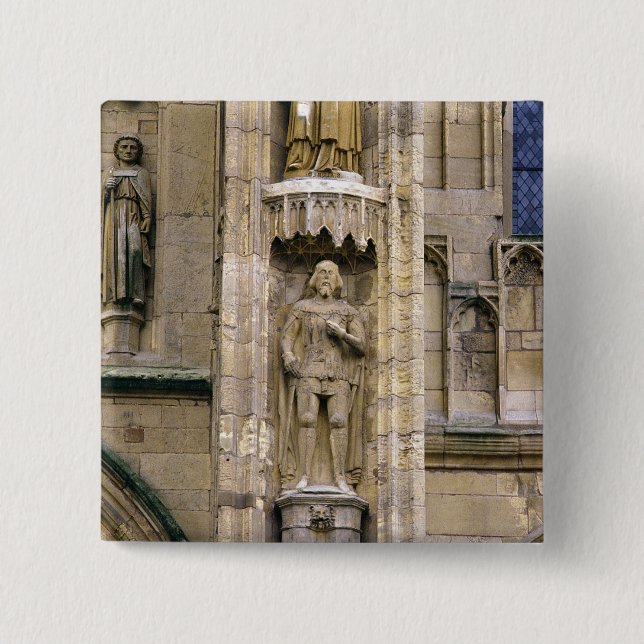 Sir Henry 'Hotspur Percy, auf der Westfassade Button (Vorderseite)