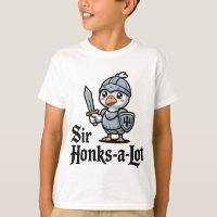Sir Honks-A-Lot Lustiger Gänse-Ritter