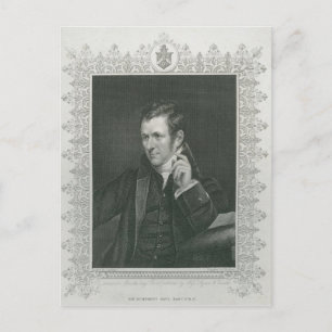 Sir Humphry Davy Postkarte