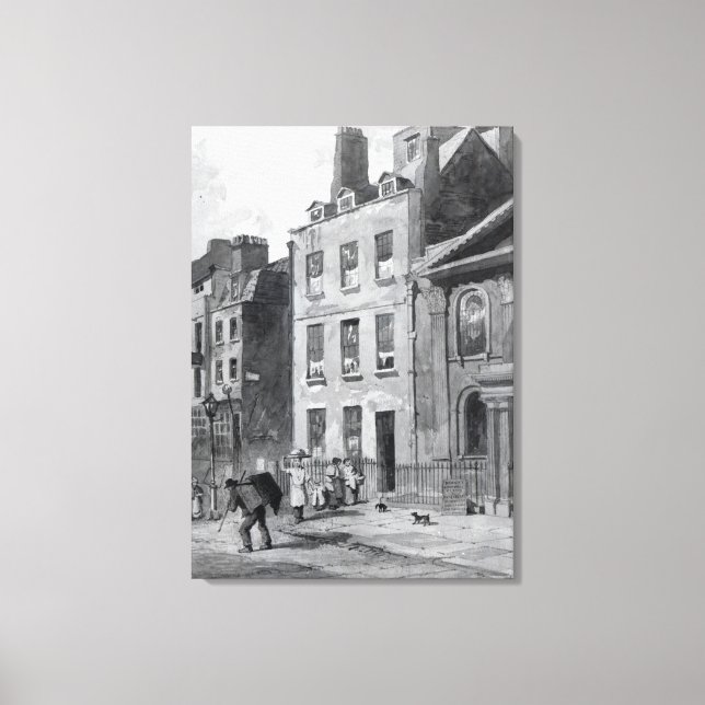 Sir Isaac Newton Leinwanddruck (Vorderseite)