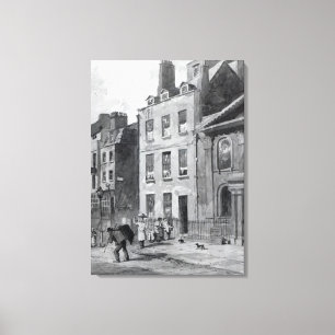 Sir Isaac Newton Leinwanddruck