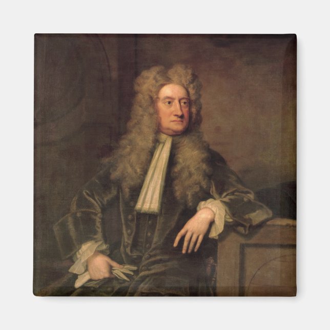 Sir Isaac Newton Magnet (Vorne)