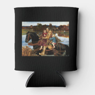 Sir Isumbras im Ford um 1857 von John Millais Dosenkühler