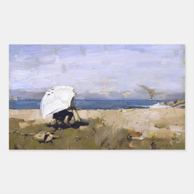 Sir James Guthrie - stark an es Rechteckiger Aufkleber (Vorderseite)